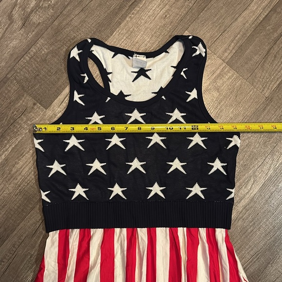 <SALE! NEW Patriotic Maxi Dress - Picture 11 of 15